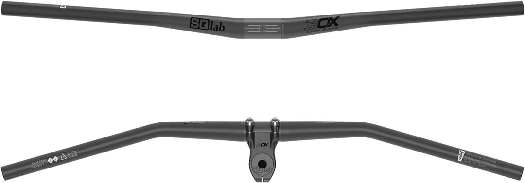 SQlab Unisex 3ox Carbon Lenker, Schwarz, 16 - Medium EU
