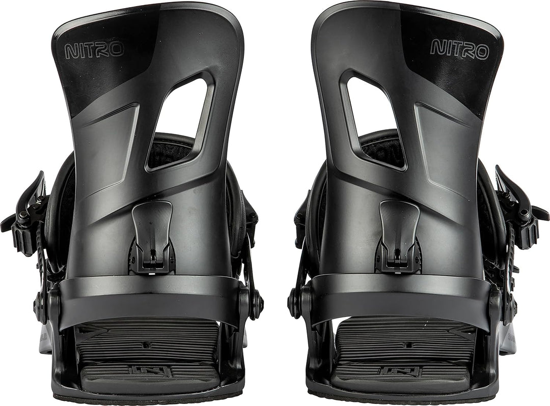 Nitro Herren Rambler Snowboardbindung, Ultra Black, L L ULTRA BLACK, L ULTRA BLACK