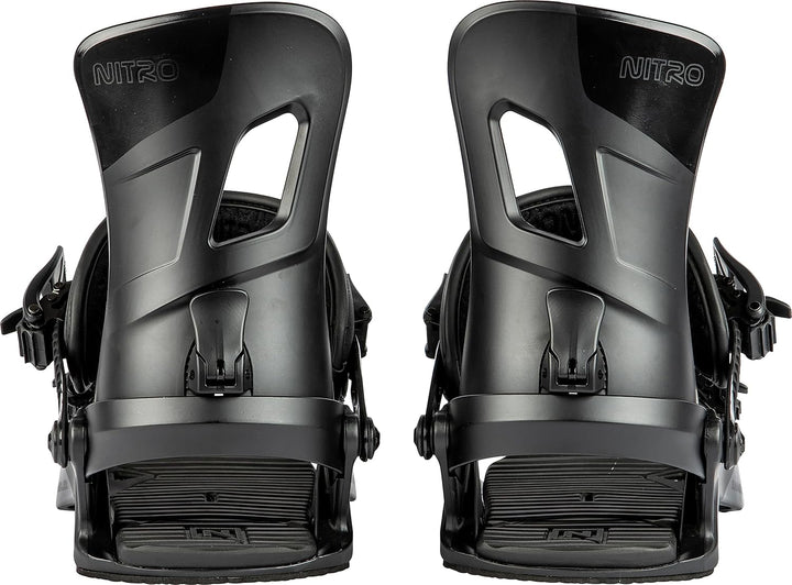Nitro Herren Rambler Snowboardbindung, Ultra Black, L L ULTRA BLACK, L ULTRA BLACK