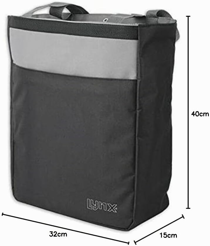 Fahrradtasche isoliert für Gepäcktrager | Isolierte Gepäckträgertasche für Fahrrad &amp; E-Bike | Einkau