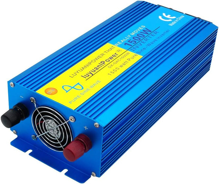 Yinleader Spannungswandler 1500W/3000W 12V 230V Reiner Sinus Wechselrichter LED+LCD Power Inverter m