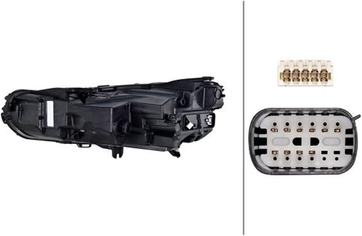 Hella 1EX 354 882-021 LED-Hauptscheinwerfer - CCC/ECE - für Rechtsverkehr - rechts, rechts