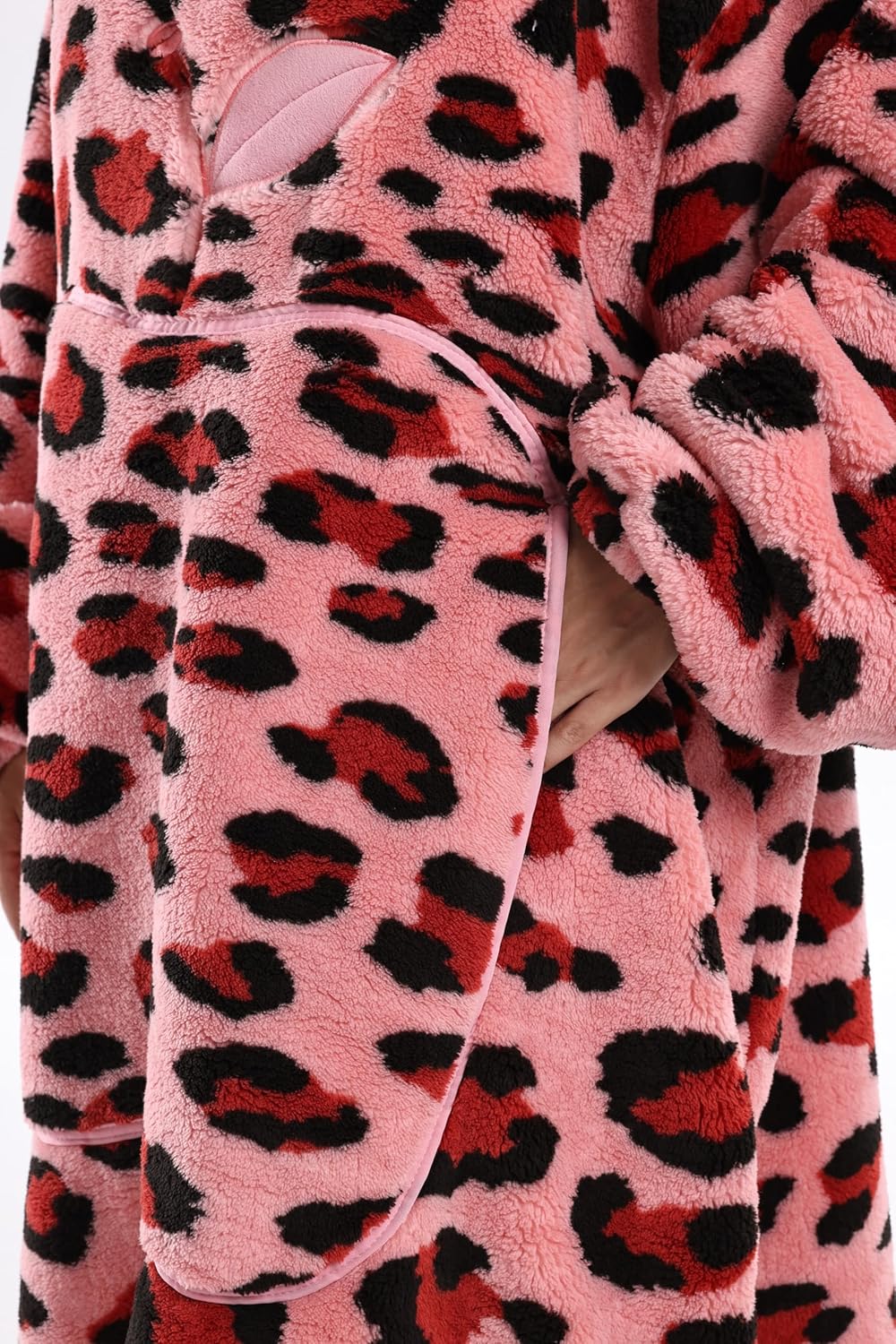 Verlängert Übergrosse Hoodie Decke,Decken Hoodie Damen mit Tasche und Kapuze,Superweiche und Warme K