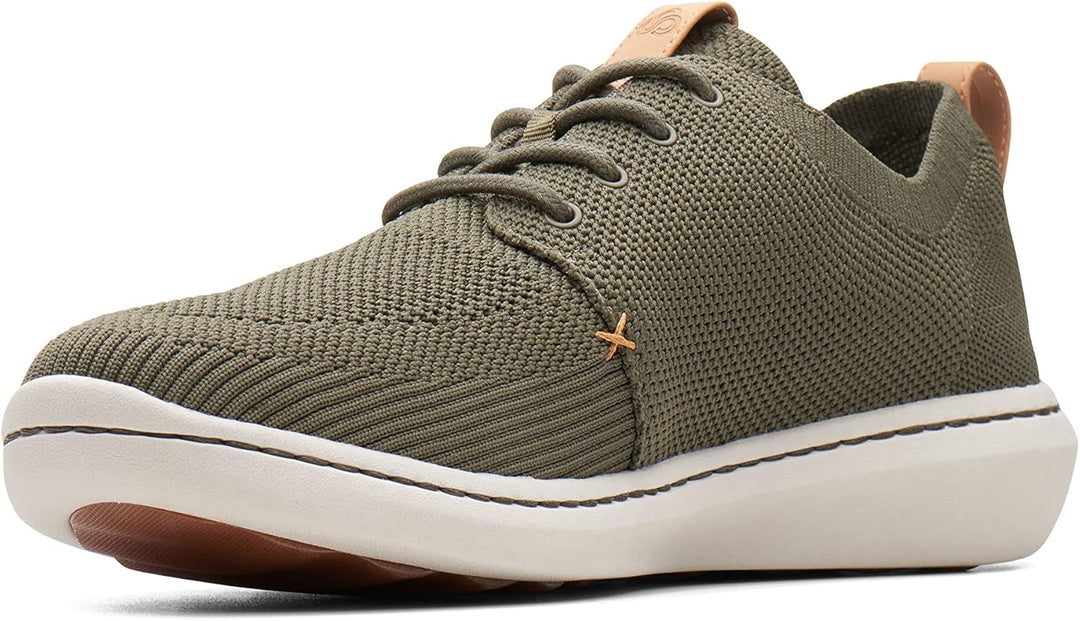 Clarks Herren Step Urban Mix'Sneaker 40 EU Khaki, 40 EU Khaki