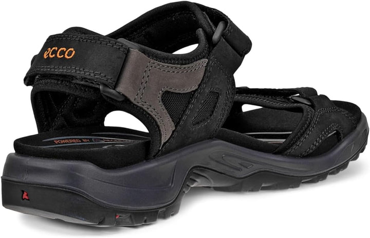 ECCO Herren Yucatan Sandal 40 EU Black Mole Black, 40 EU Black Mole Black