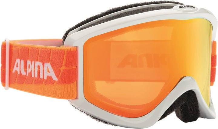 Alpina Unisex – Erwachsene Smash 2.0 Skibrille Blau, Blau