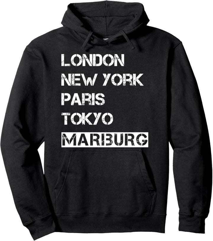 Meine Stadt! Geburtsort & Heimatliebe Marburg Pullover Hoodie