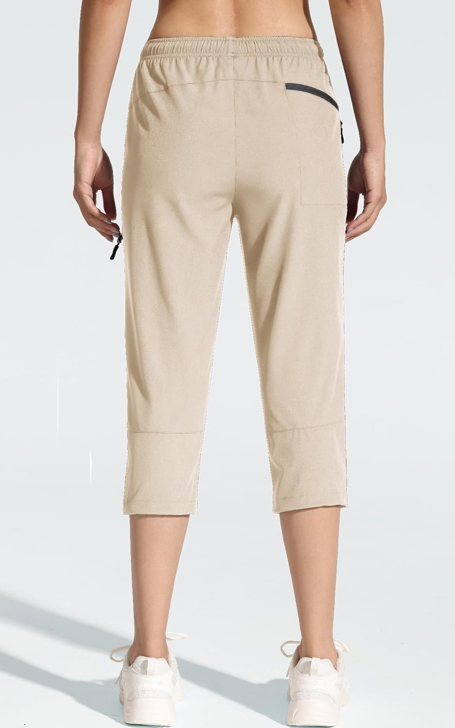 MOCOLY Damen Wanderhose Cargohose Wasserdicht Elastische Outdoorhose Cargo Jogginghose Trekkinghose