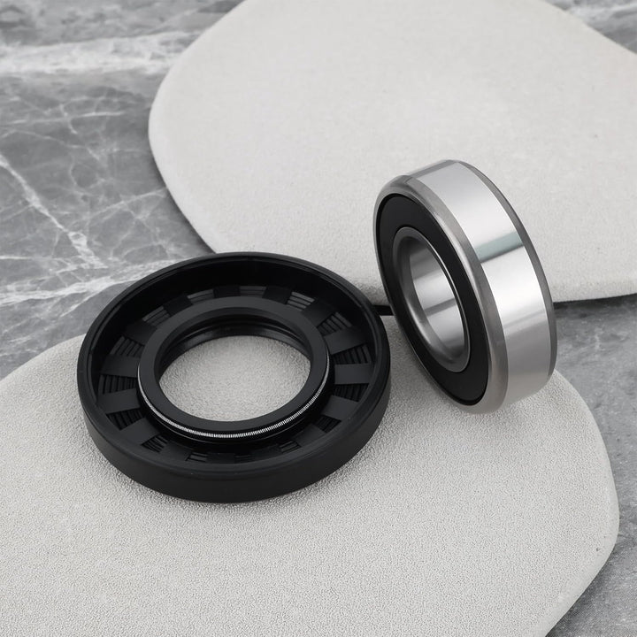 1 Set Trommellager-Dichtungsring-Kit DC6200008A 6205 RZ/6206 RZ /35x65.55x10/12 Kompatibel mit Samsu