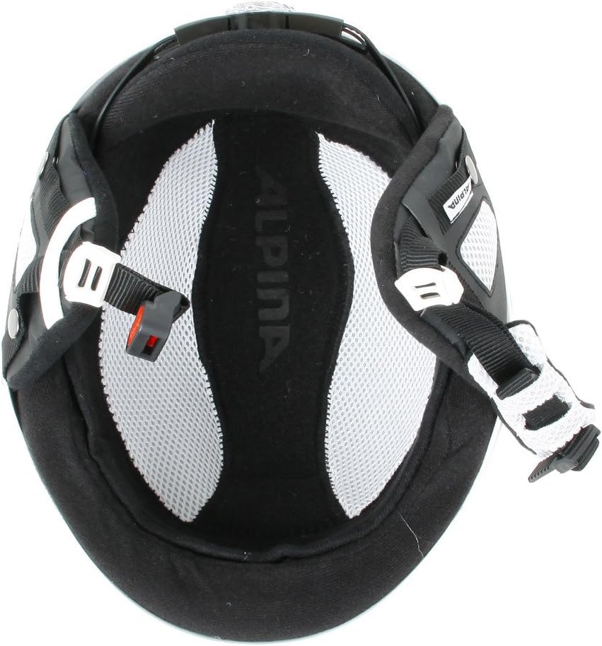 Alpina Unisex – Erwachsene Biom Skihelm 54-58 cm White Matt, 54-58 cm White Matt