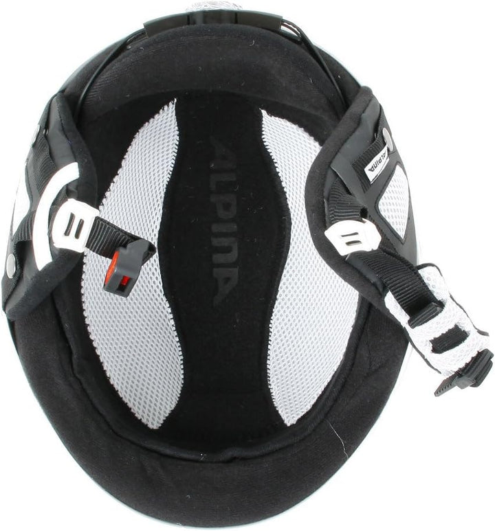 Alpina Unisex – Erwachsene Biom Skihelm 54-58 cm White Matt, 54-58 cm White Matt