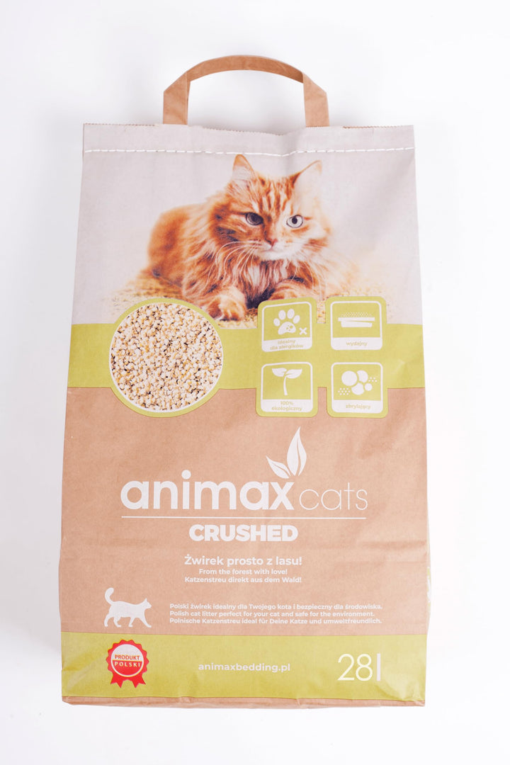 Klumpstreu für Katzen 28 L - Katzenstreu Klumpend - Staubfrei und Duft - 100% Natürliche von SEPIR,