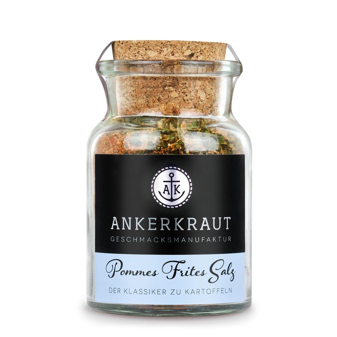 Ankerkraut Heftig-Deftig-Box, mit Auflauf Gewürz, Pommes mediterran, Bratkartoffel Gewürz, im Korken