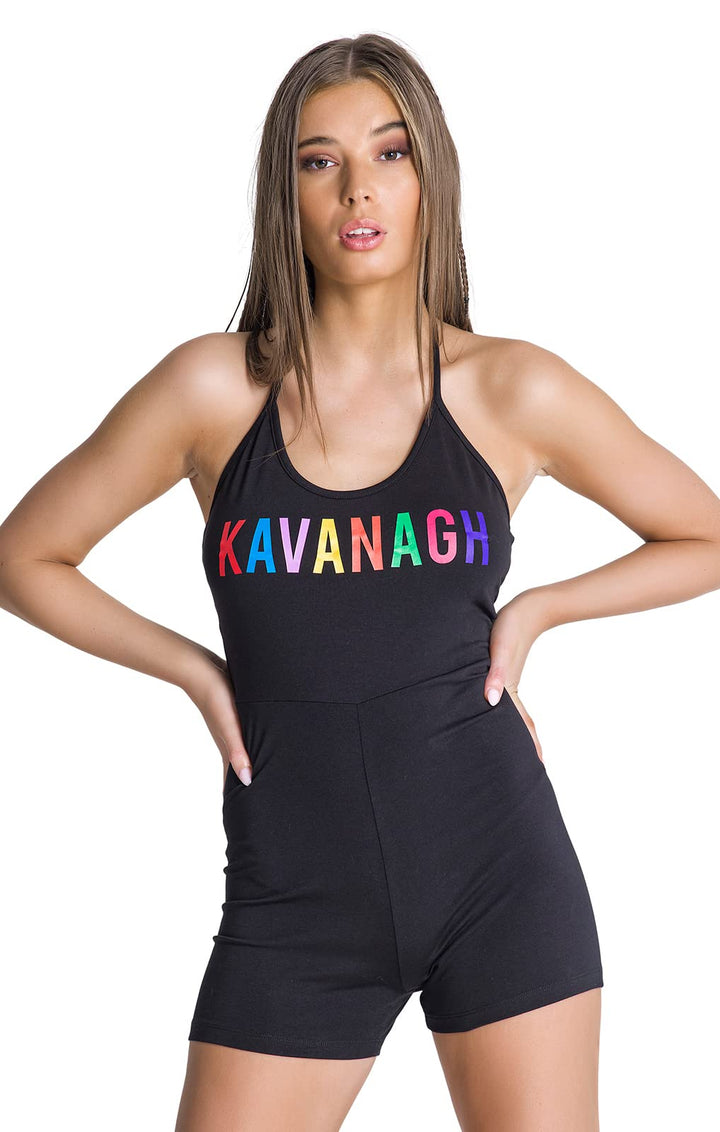 Gianni Kavanagh Damen Black Neverland Jumpsuit Jumpsuit S Schwarz, S Schwarz