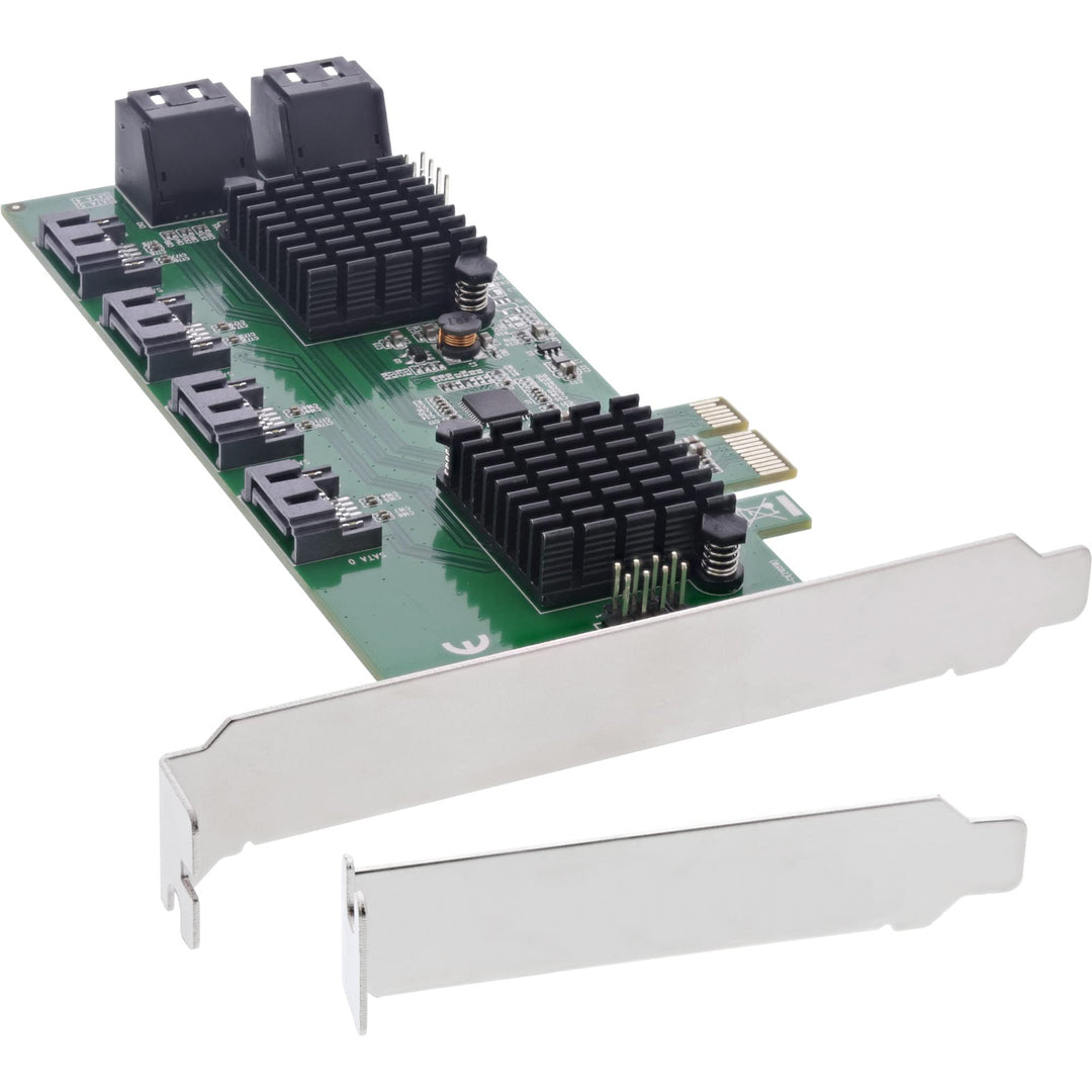 InLine® 76617K Schnittstellenkarte, 8X SATA 6Gb/s Controller, PCIe 2 (PCI-Express)