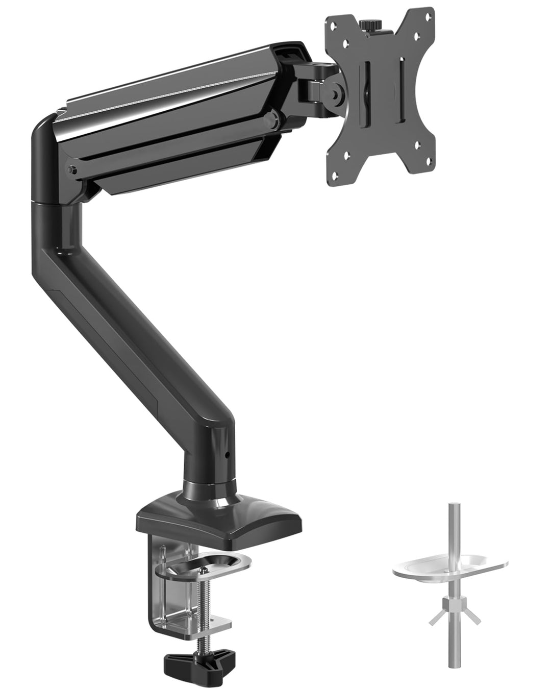 suptek Monitor Halterung für 13-32 Zoll LED LCD Bildschirm bis zu 9 kg, Monitor Arm mit Gasfeder, 36
