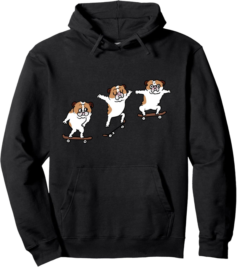 Ollie English Bulldog Pullover Hoodie