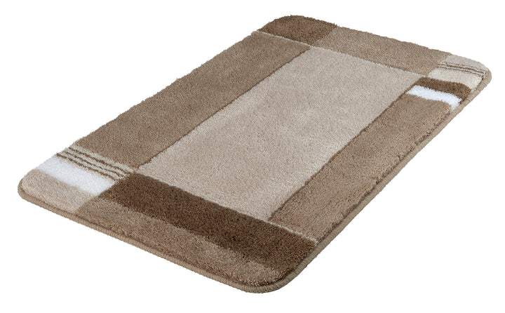Kleine Wolke Badteppich Padova taupe 60 x 100 cm Taupe 60 x 100 cm Single, Taupe 60 x 100 cm Single