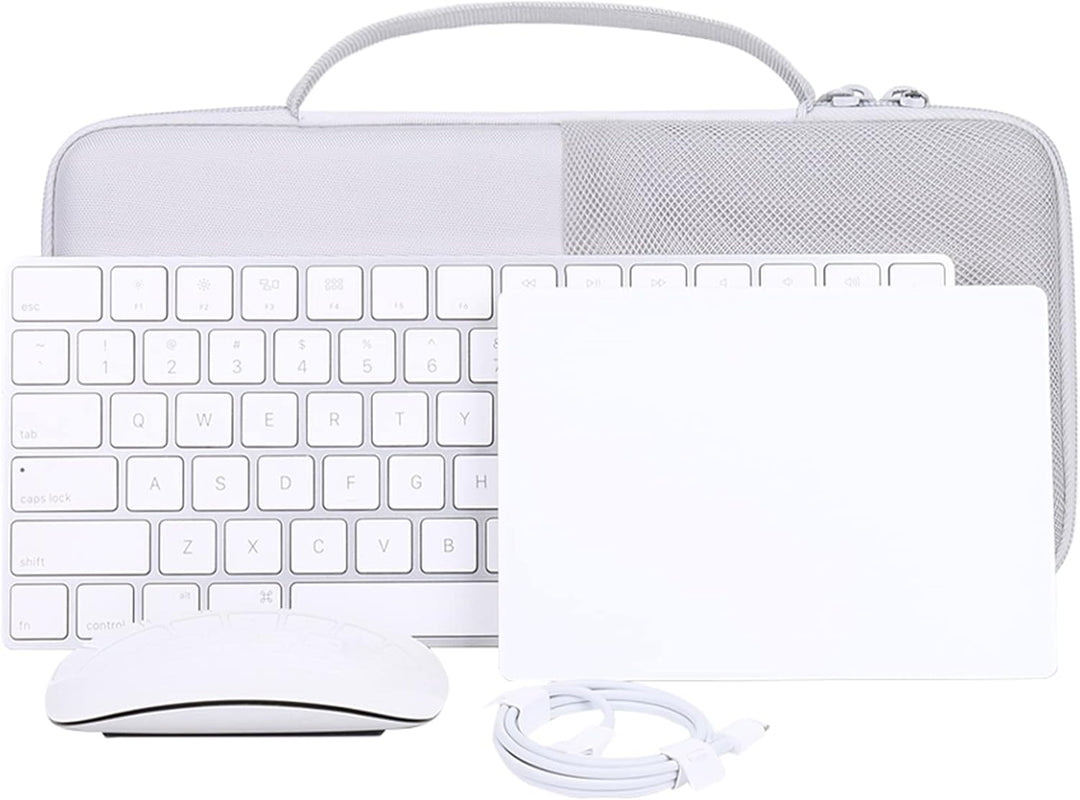Aenllosi Hart Tasche Hülle für Apple Magic Keyboard/Magic Keyboard 2 und Magic Mouse, Nur Tasche für