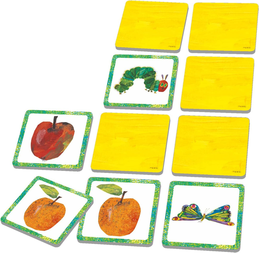 Schmidt Spiele 40455 Die Kleine Raupe Nimmersatt, Memo und Legespiel