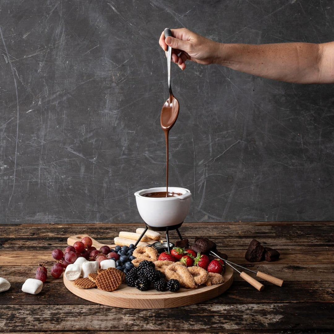 Boska Choco Fondue Petit Marie/Schokoladenfondue-Set „au bain-marie“ / Ohne Anbrennen/Mikrowellengee