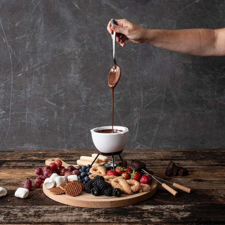 Boska Choco Fondue Petit Marie/Schokoladenfondue-Set „au bain-marie“ / Ohne Anbrennen/Mikrowellengee