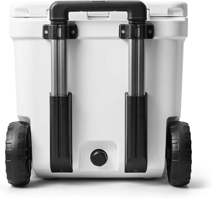 YETI Roadie 48 Rollkühler mit einziehbarem Periskopgriff Weiss, Weiß
