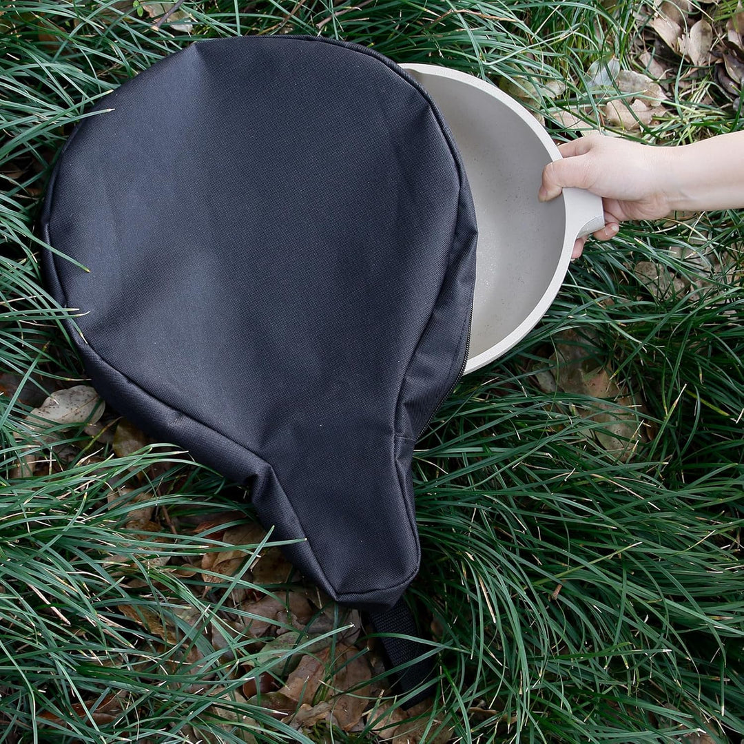 Outdoor-Camping, Gusseisen-Bratpfannentasche, Kochgeschirr-Aufbewahrung, Organizer, wasserabweisende