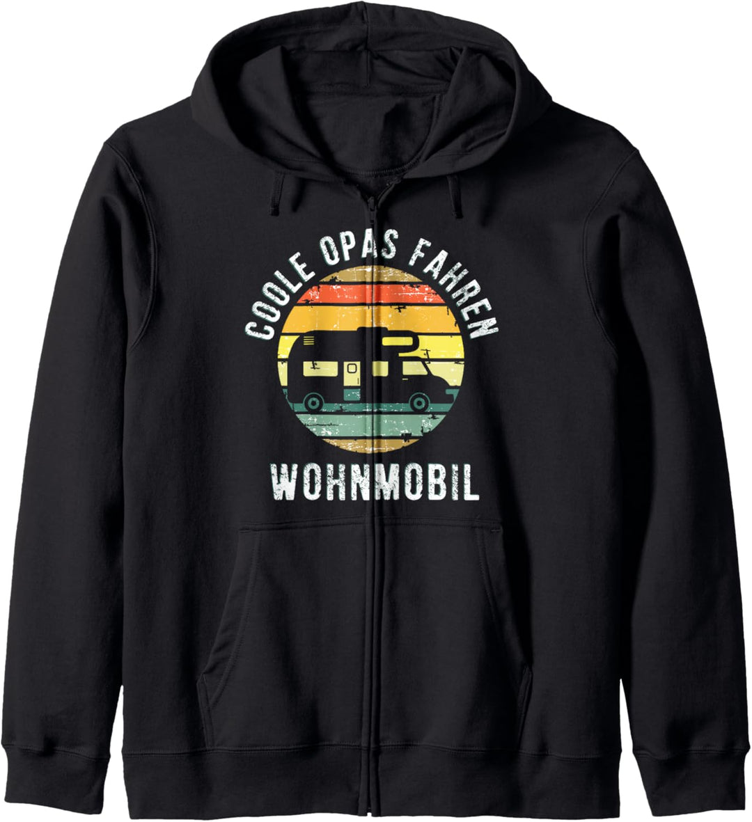 Coole Opas Fahren Wohnmobil - Camping Spruch Opa Geschenk Kapuzenjacke