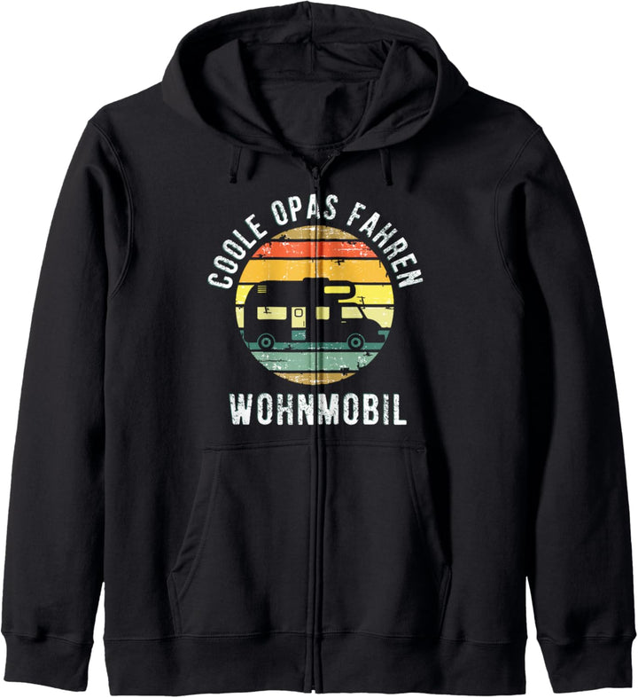 Coole Opas Fahren Wohnmobil - Camping Spruch Opa Geschenk Kapuzenjacke