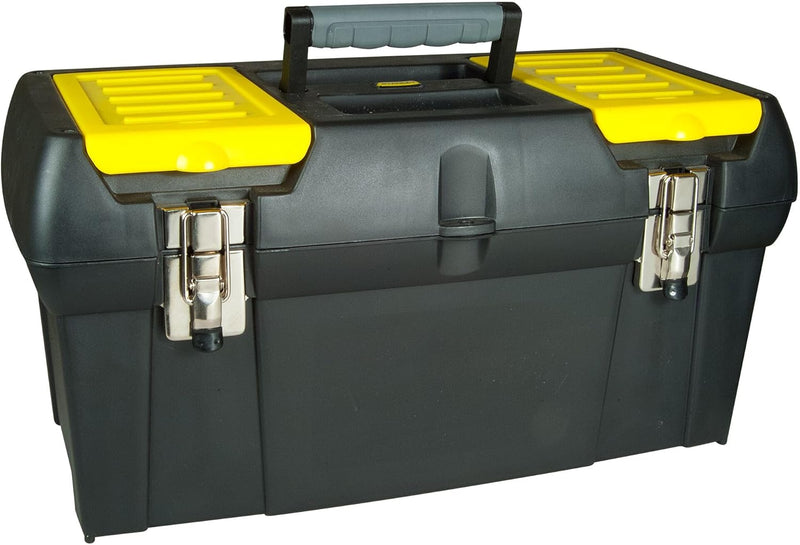 Stanley Werkzeugbox / Werkzeugkoffer Millenium (19", 49x26x25cm, herausnehmbare Ablage, Box mit zwei