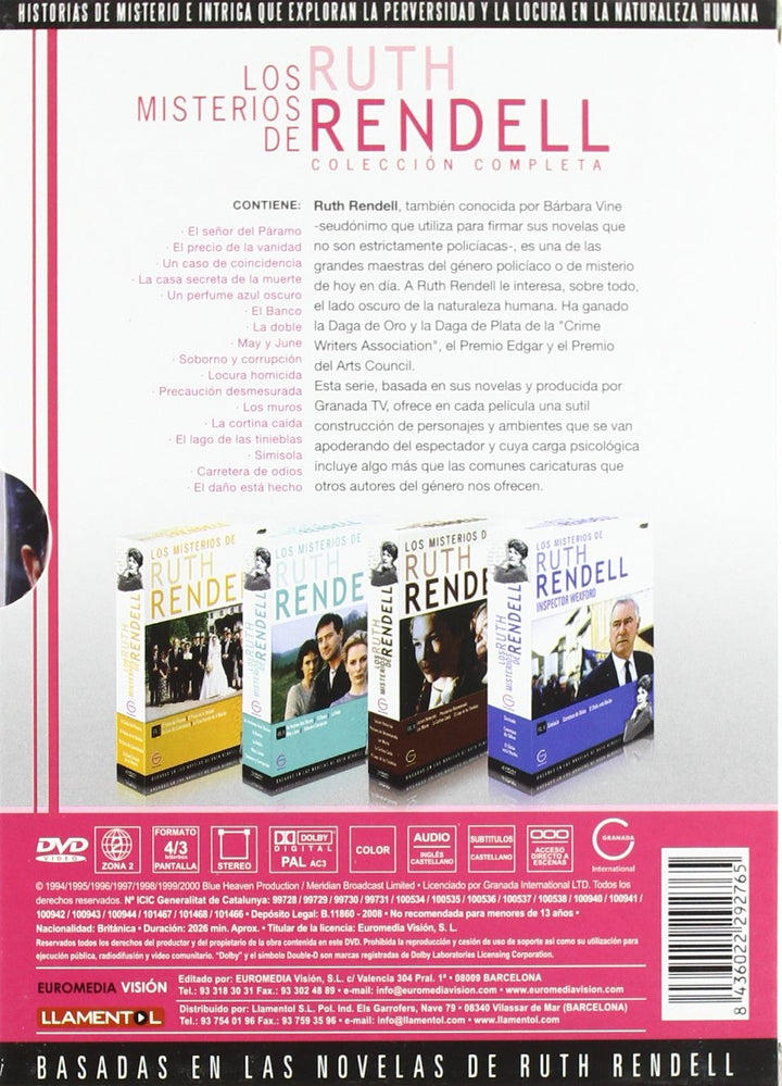 Inspektor Wexford ermittelt/Ruth Rendell Mysteries (17 Films) - 14-DVD Box Set (Master of the Moor/V