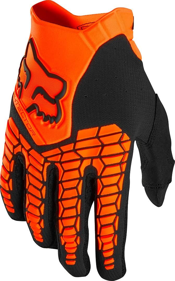 FOX Racing Mens Pawtector Motocross Glove ORANGE S, ORANGE S
