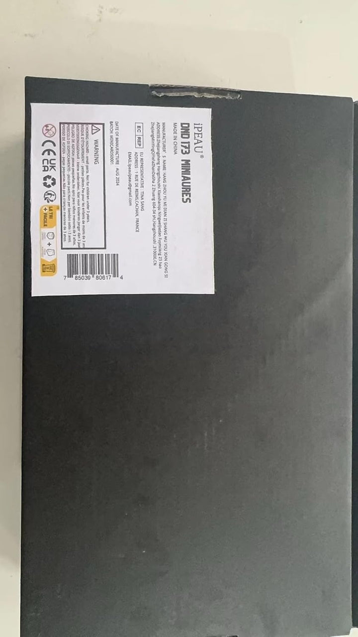 DND Miniatures Dungeons and Dragons Starter Set 170 Minis für DND 5E Maps Pathfinder Accessories Fla