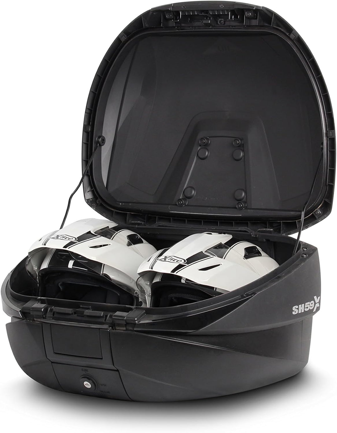 Expandable Top Case SH59X Aluminium Single, Single