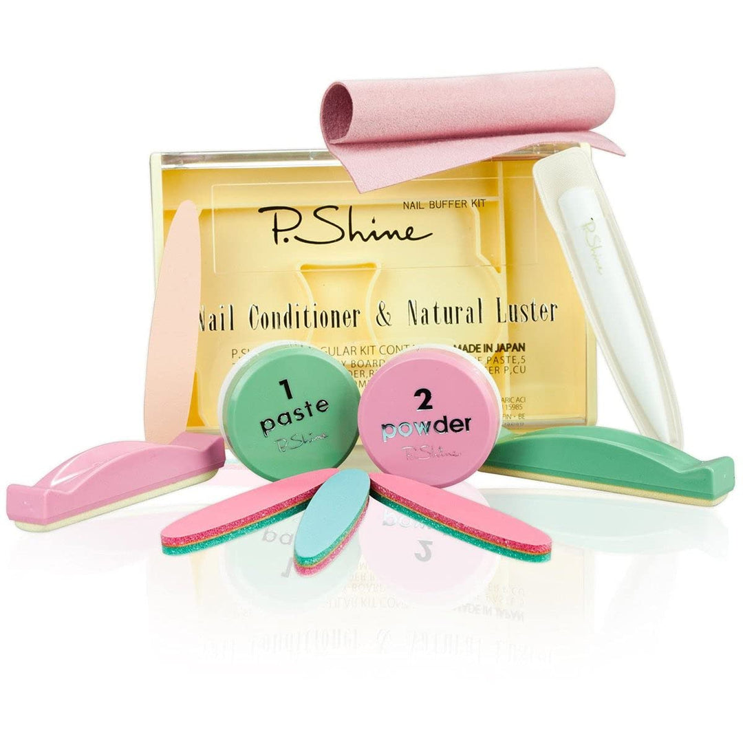 P-SHINE Japanisches Maniküre-Set, professionelle Nagelpflege, Nagelplatten-Reparaturbehandlung, Anle