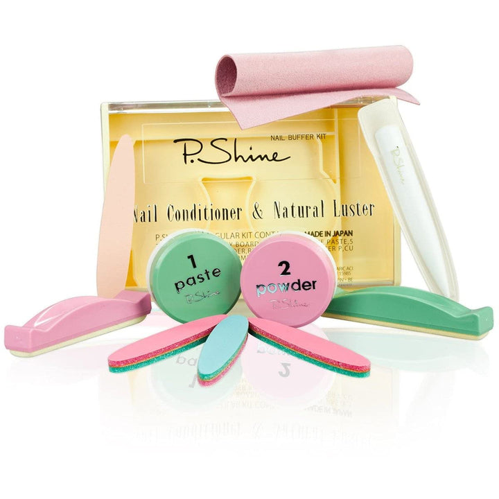 P-SHINE Japanisches Maniküre-Set, professionelle Nagelpflege, Nagelplatten-Reparaturbehandlung, Anle