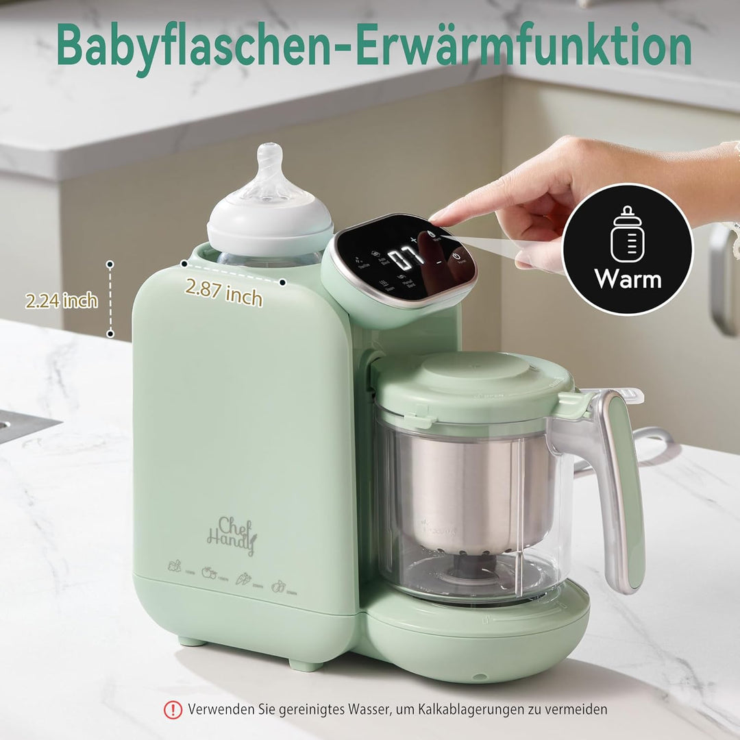 5-in-1-Babynahrungsprozessor, Babynahrungszubereiter, Baby-Food-Maker, Babybrei Zubereiter,Baby Nahr