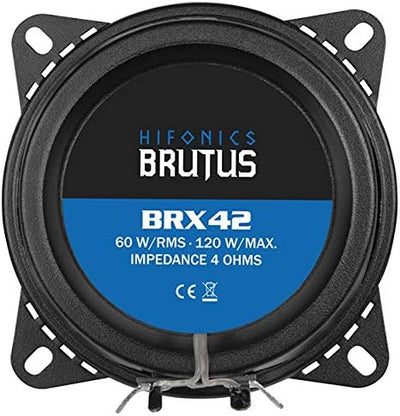 Hifonics BRX-42 2-Wege Einbau-Lautsprecher 120W Inhalt: 1St.