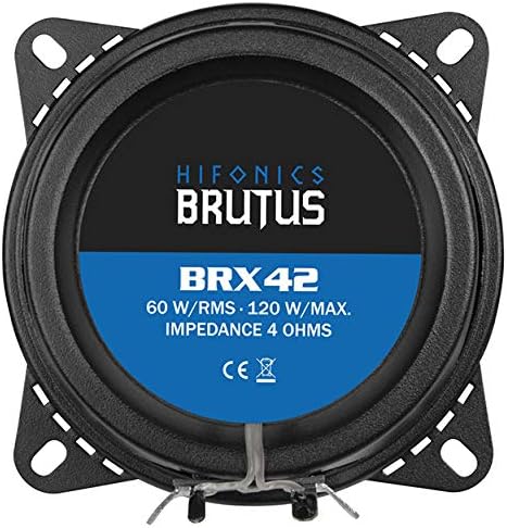 Hifonics BRX-42 2-Wege Einbau-Lautsprecher 120W Inhalt: 1St.