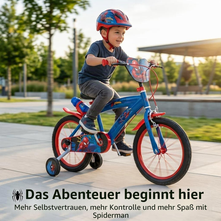 TOIMSA Fahrrad 16 Zoll Spiderman Huffy 5/8 Jahre