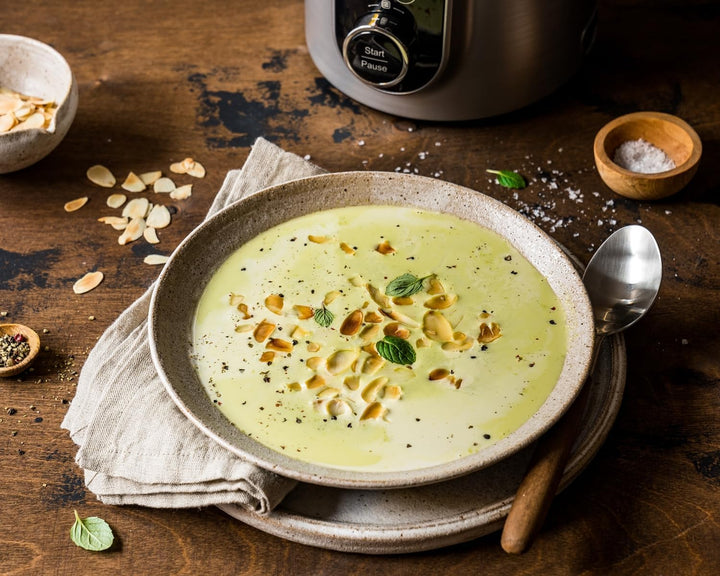 ROMMELSBACHER Veggie Drink & Suppen Bereiter SVD 1400 - Kochen, zerkleinern, pürieren, 9 Programme,