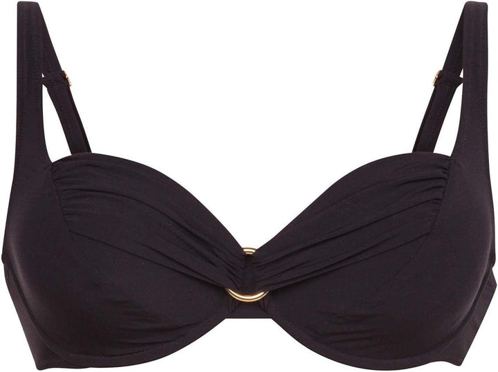 Rosa Faia Damen Bügel Tankini Bikini-Oberteil Hermine 90B Schwarz (Schwarz 001), 90B Schwarz (Schwar