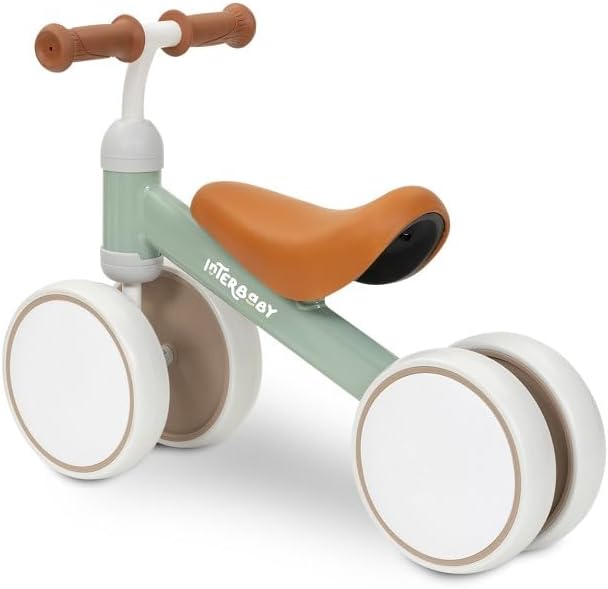 Interbaby | Laufrad für Babys 1 bis 3 Jahre - Kinderlaufrad für 12-36 Monate, Sicherer Baby-Rutscher