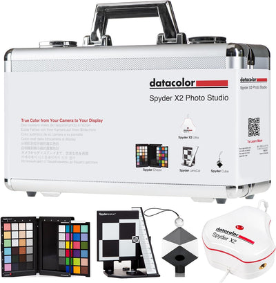 Datacolor Spyder X2 Photo Studio Kit: Das ultimative Farbmanagement-Toolkit für Fotografen für präzi