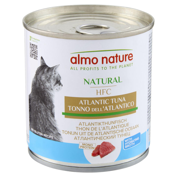 Almo Nature HFC Natural Katzenfutter nass- Atlantikthunfisch 12er Pack (12 x 280g)