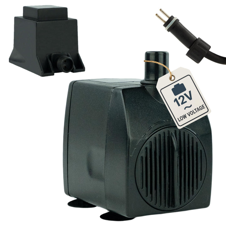 Kerry Pumpe Teichpumpe Wasserspielpumpe bis zu 950 l/h Liter/Stunde, 14W