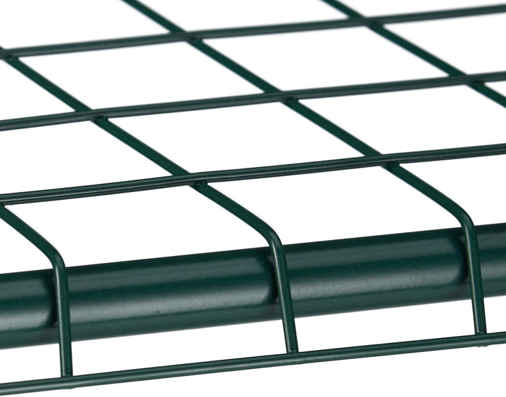 Relaxdays Pflanzenregal, 2er Set, 4 Ablagen, für Blumen- & Pflanzentöpfe, Metall & Kunststoff, HBT 1