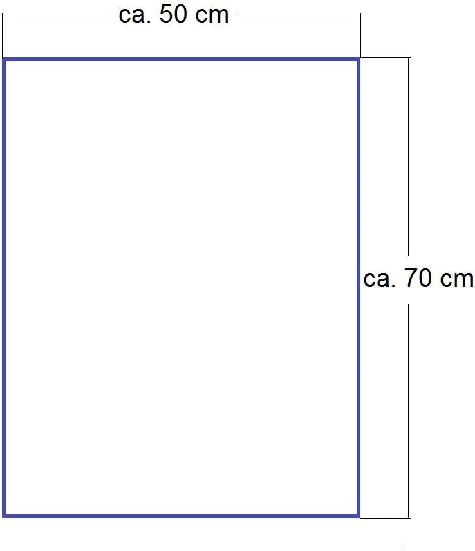Daloual Moderner Spiegel - ca. 70 x 50cm - eckig
