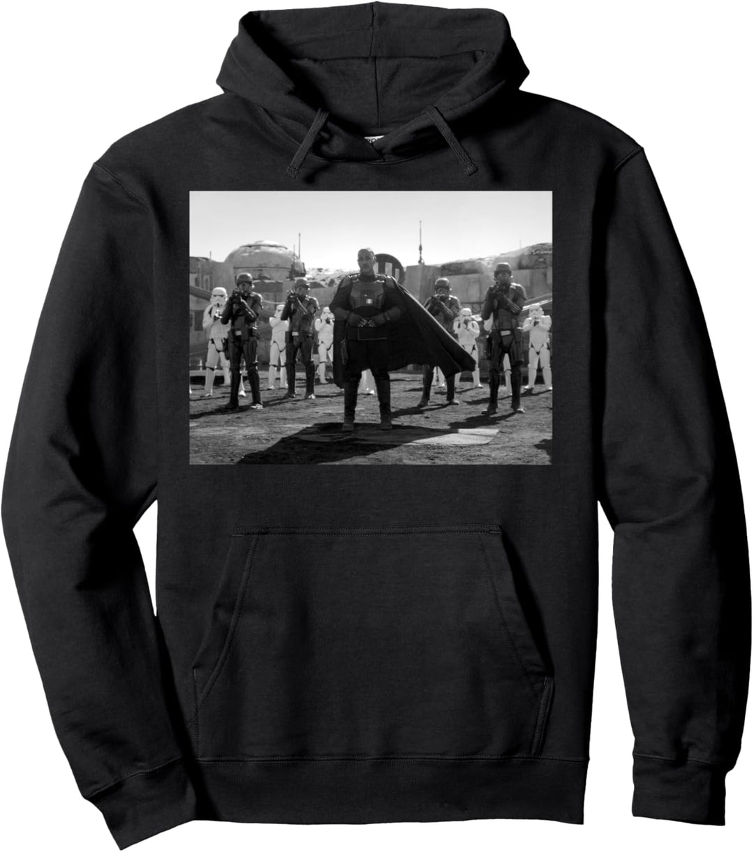 Star Wars Mandalorian Moff Gideon Stand Off Pullover Hoodie